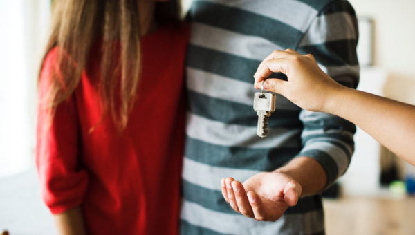 Couple investing in a new home